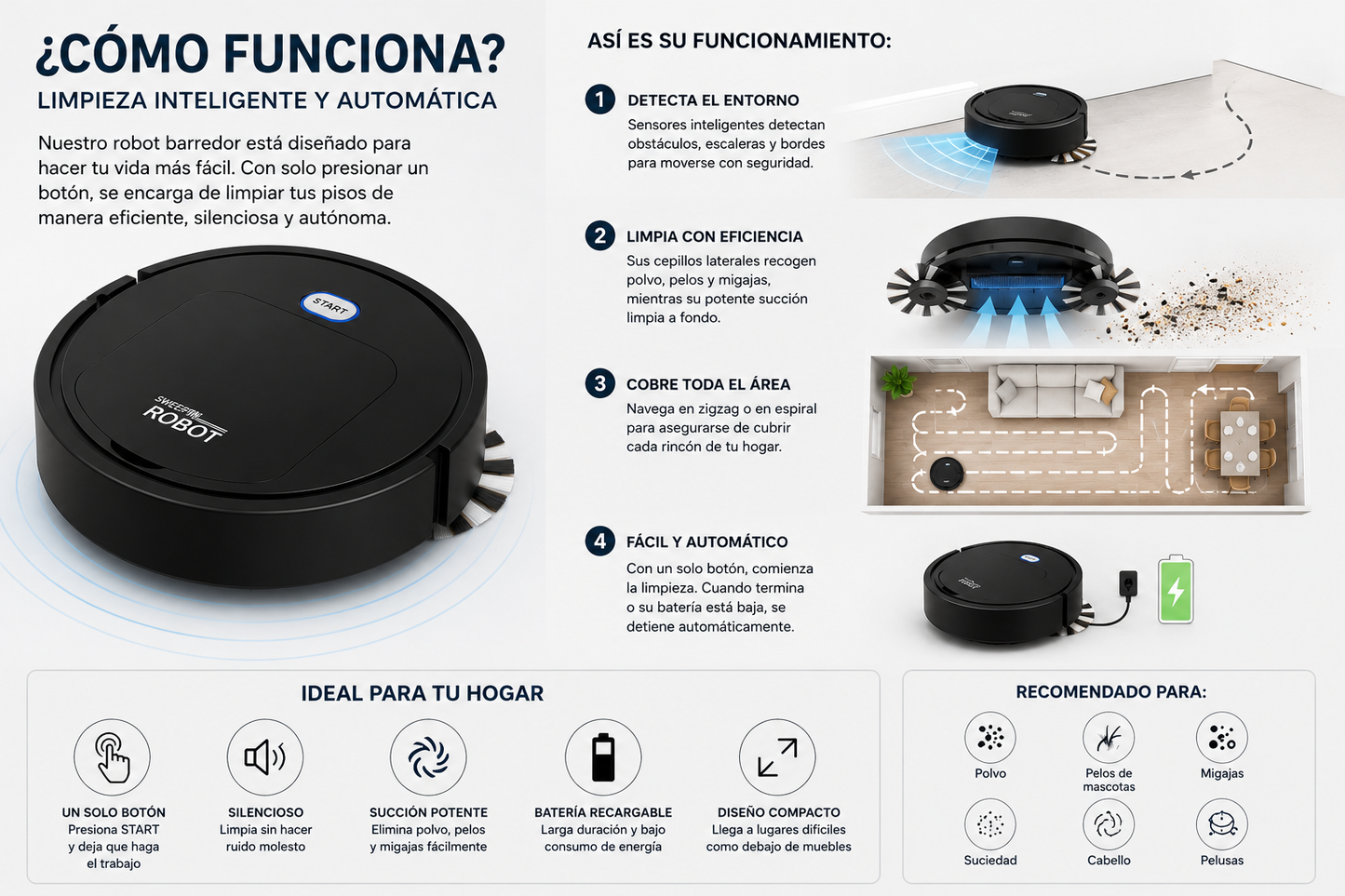 ROBOT BARREDOR INTELIGENTE