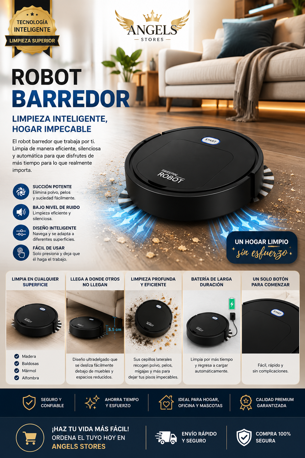 ROBOT BARREDOR INTELIGENTE