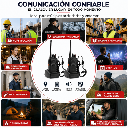 RADIO  BAOFENG WALKIETALKIE