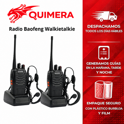 RADIO  BAOFENG WALKIETALKIE